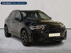 Black Used 2021 Audi RS Q3 Advanced SUV | £45,278 (A bit pricey)