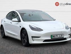 White Used 2021 Tesla Model 3 Long Range AWD Sedan | £18,279 (Fair price)