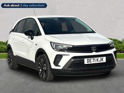 White Used 2021 Vauxhall Crossland SUV | £9,499 (Good price)