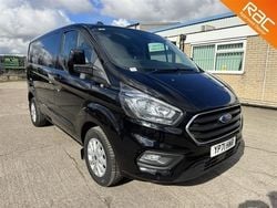 Black Used 2021 Ford Transit Custom Limited | £12,989 (Good price)