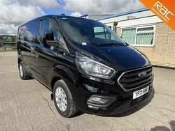 Black Used 2021 Ford Transit Custom Limited | £12,989 (Super price)