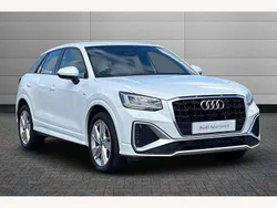 White Used 2022 Audi Q2 S-Line SUV | £20,295 (Fair price)