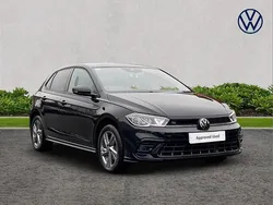 Black Used 2023 VW Polo R-line Hatchback | £20,250 (A bit pricey)
