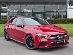 Red Used 2022 Mercedes A35 AMG Premium Plus Hatchback | £34,000