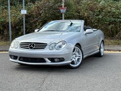 Silver Used 2004 Mercedes CLK55 AMG Cabriolet | £6,250