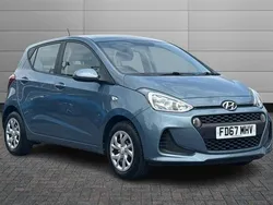 Aqua sparkling Used 2017 Hyundai i10 SE Hatchback | £8,995 (Fair price)