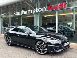 Black Used 2024 Audi A5 Black Edition Coupe | £32,790 (Fair price)