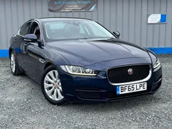 Blue Used 2015 Jaguar XE Portfolio Sedan | £6,989 (Fair price)