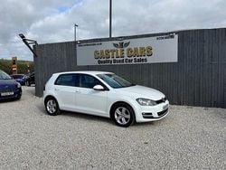 White Used 2014 VW Golf VII Match Hatchback | £8,895 (Fair price)