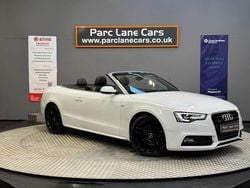 White Used 2013 Audi A5 Cabriolet S-Line Cabriolet | £9,999 (Expensive)