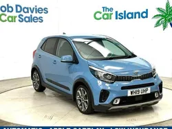 Blue Used 2019 Kia Picanto X-Line Hatchback | £11,850 (Fair price)
