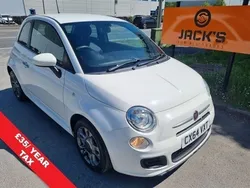 White Used 2014 Fiat 500 S Hatchback | £3,750 (Good price)