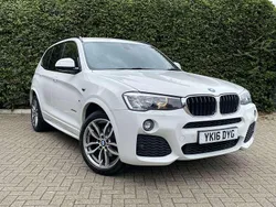 White Used 2016 BMW X3 M Sport SUV | £16,699 (Fair price)