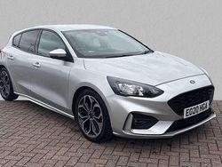 Silver Used 2020 Ford Focus ST-Line X Hatchback | £12,920 (Fair price)