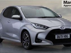 Silver Used 2021 Toyota Yaris Hybrid Design Hatchback | £16,006 (Fair price)