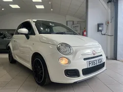 White Used 2013 Fiat 500 S Hatchback | £4,495 (Fair price)