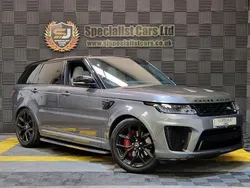 Grey Used 2018 Land Rover Range Rover Sport SVR SUV | £39,995 (Fair price)