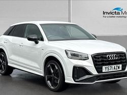 Glacier white metallic Used 2022 Audi Q2 Black Edition SUV | £22,250 (Fair price)