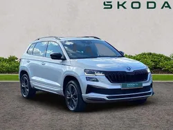 Silver Used 2022 Skoda Karoq SportLine SUV | £22,500 (Fair price)