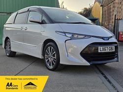 White Used 2017 Toyota Estima Hybrid | £19,995 (Expensive)