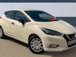 White Used 2022 Nissan Micra Visia Hatchback | £10,598 (Fair price)