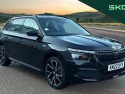 Black Used 2022 Skoda Kamiq Monte Carlo SUV | £17,495 (Fair price)