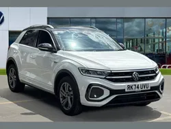 White Used 2024 VW T-Roc R-line SUV | £28,900 (A bit pricey)