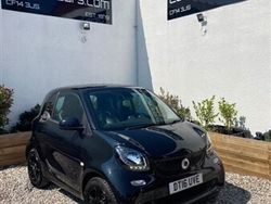 Black Used 2016 Smart ForTwo Coupé Prime Premium Coupe | £7,995 (A bit pricey)