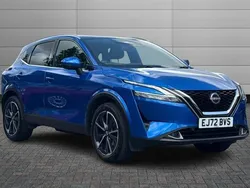 Blue Used 2022 Nissan Qashqai Tekna SUV | £22,395 (Expensive)