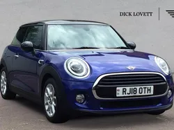 Blue Used 2018 Mini Cooper Hatch Hatchback | £13,995 (Fair price)