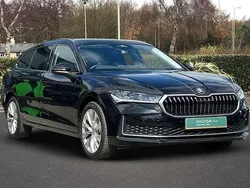 Midnight black metallic Used 2024 Skoda Superb SE L Estate | £29,500 (Expensive)