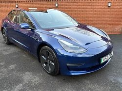 Blue Used 2021 Tesla Model 3 Long Range AWD Sedan | £15,950 (Fair price)
