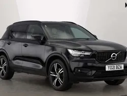 Special solid black stone Used 2021 Volvo XC40 R-Design SUV | £22,314 (Fair price)