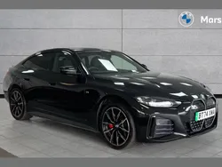 Black sapphire Used 2024 BMW i4 M Sport Sedan | £43,397 (Fair price)