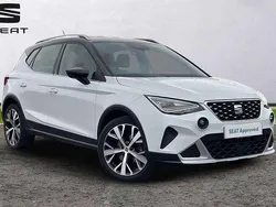 White Used 2022 Seat Arona Xperience Lux SUV | £15,295 (Fair price)