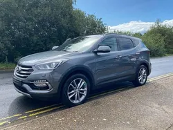 Silver Used 2018 Hyundai Santa Fe Premium SE SUV | £13,996 (Fair price)