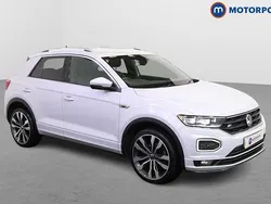Silver Used 2021 VW T-Roc R-line SUV | £23,199 (Fair price)