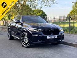 Black Used 2021 BMW X6 M Sport SUV | £36,995 (Fair price)
