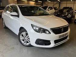 White Used 2018 Peugeot 308 Active Estate | £5,490 (Good price)
