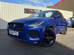Blue Used 2018 Jaguar E-Pace R-Dynamic SUV | £10,795 (Fair price)