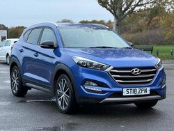 Blue Used 2018 Hyundai Tucson GO! SUV | £9,495 (Good price)