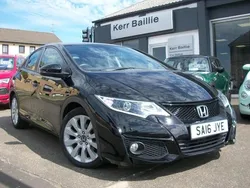 Black Used 2016 Honda Civic SE Plus Hatchback | £10,495 (Good price)