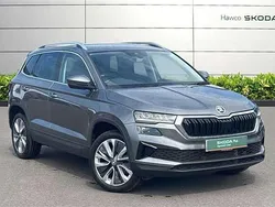 Graphite grey metallic Used 2024 Skoda Karoq SE L SUV | £26,995 (Fair price)