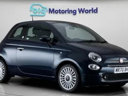 Blue Used 2020 Fiat 500 Launch Edition Hatchback | £9,300 (Fair price)