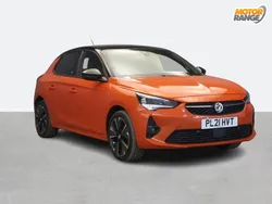 Orange Used 2021 Vauxhall Corsa-e SRi Hatchback | £9,295 (Fair price)