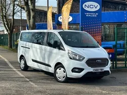 White Used 2018 Ford Tourneo Custom Sedan | £17,990 (Fair price)