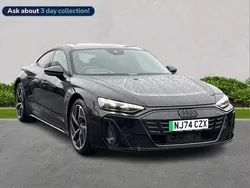 Black Used 2024 Audi e-tron GT quattro Comfort Sedan | £87,999