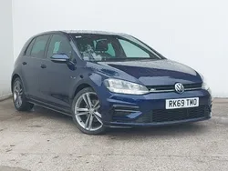 Blue Used 2019 VW Golf VII R-line Hatchback | £19,498 (Expensive)