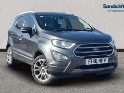 Grey Used 2018 Ford Ecosport Titanium SUV | £10,129 (Fair price)