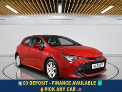 Red Used 2021 Toyota Corolla Hatchback | £14,199 (Good price)